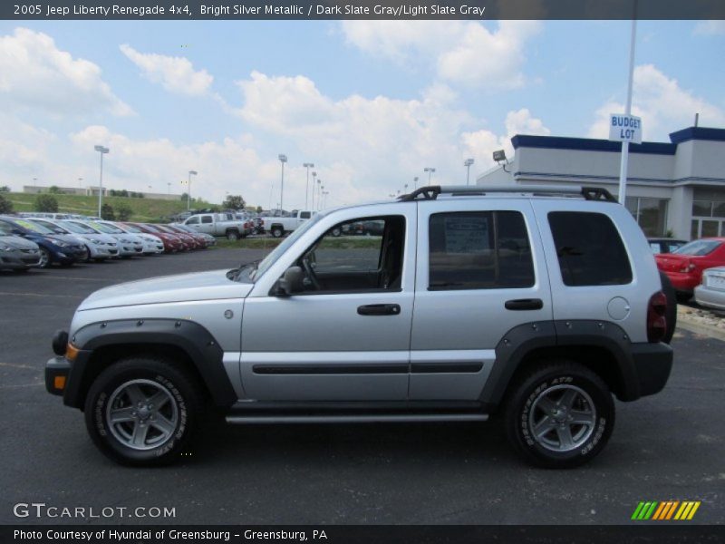 Bright Silver Metallic / Dark Slate Gray/Light Slate Gray 2005 Jeep Liberty Renegade 4x4