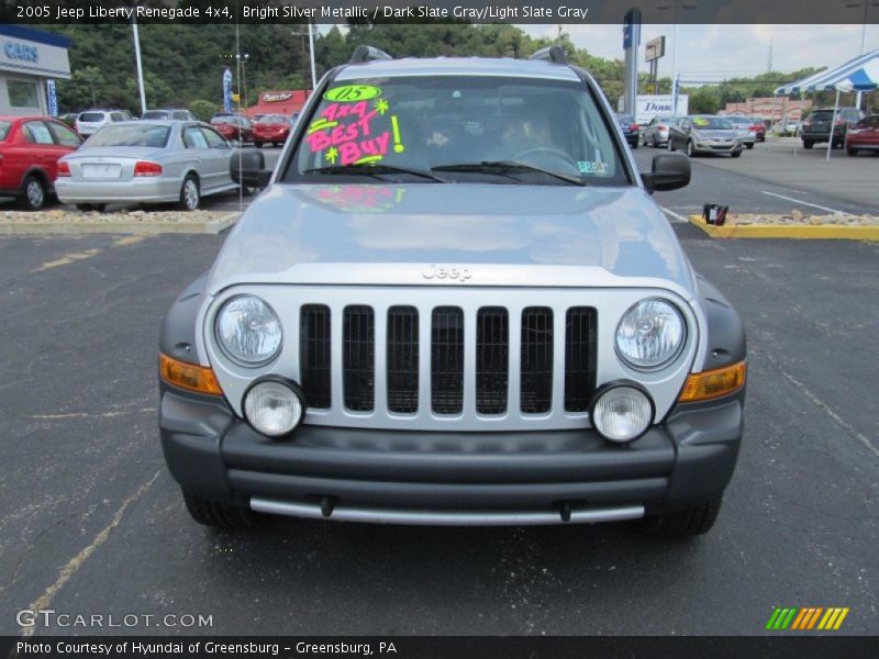 Bright Silver Metallic / Dark Slate Gray/Light Slate Gray 2005 Jeep Liberty Renegade 4x4