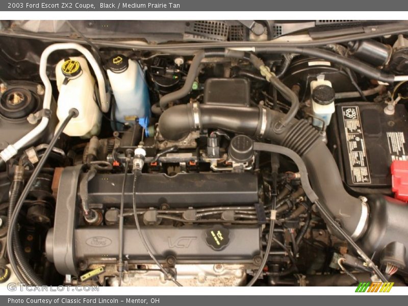  2003 Escort ZX2 Coupe Engine - 2.0 Liter DOHC 16-Valve VVT 4 Cylinder