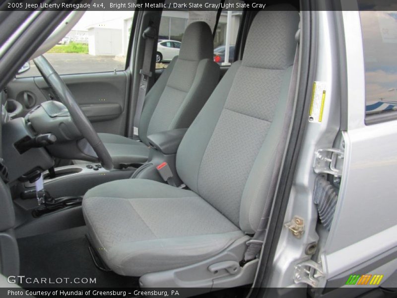 Bright Silver Metallic / Dark Slate Gray/Light Slate Gray 2005 Jeep Liberty Renegade 4x4