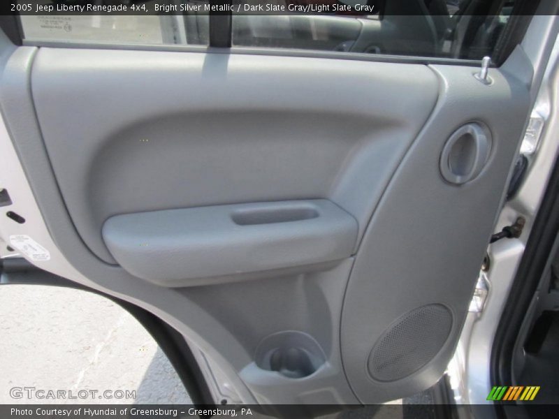 Bright Silver Metallic / Dark Slate Gray/Light Slate Gray 2005 Jeep Liberty Renegade 4x4