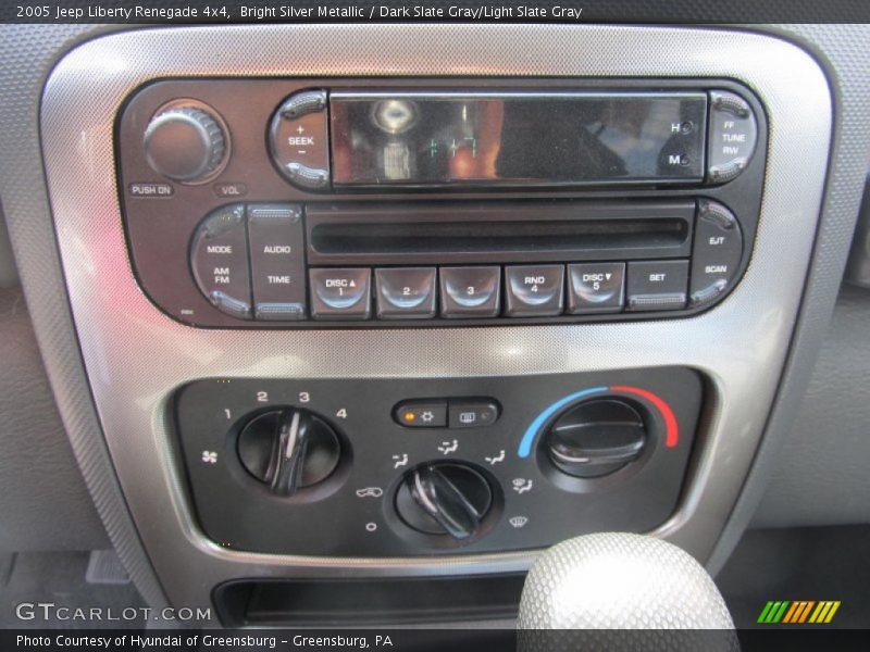 Bright Silver Metallic / Dark Slate Gray/Light Slate Gray 2005 Jeep Liberty Renegade 4x4