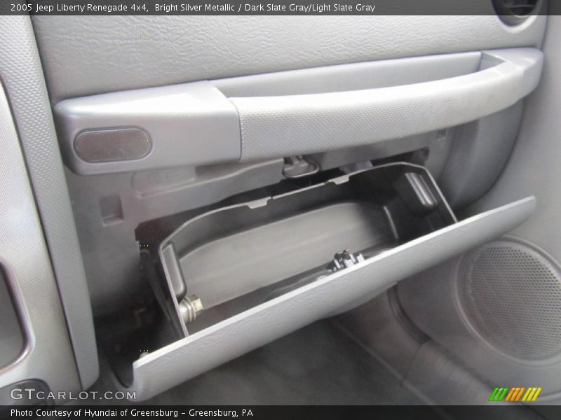Bright Silver Metallic / Dark Slate Gray/Light Slate Gray 2005 Jeep Liberty Renegade 4x4