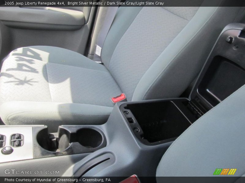 Bright Silver Metallic / Dark Slate Gray/Light Slate Gray 2005 Jeep Liberty Renegade 4x4