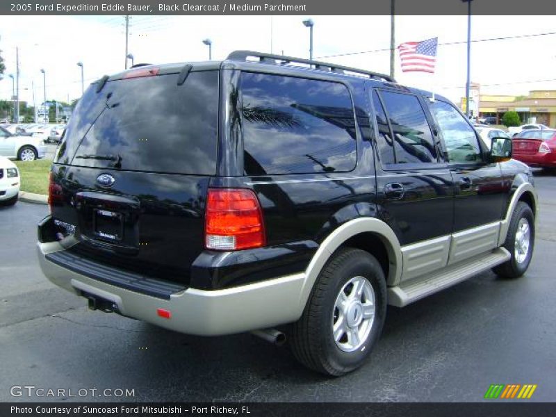 Black Clearcoat / Medium Parchment 2005 Ford Expedition Eddie Bauer
