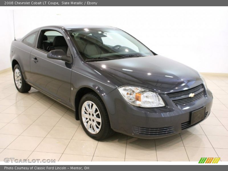 Slate Metallic / Ebony 2008 Chevrolet Cobalt LT Coupe
