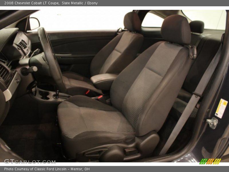 Slate Metallic / Ebony 2008 Chevrolet Cobalt LT Coupe