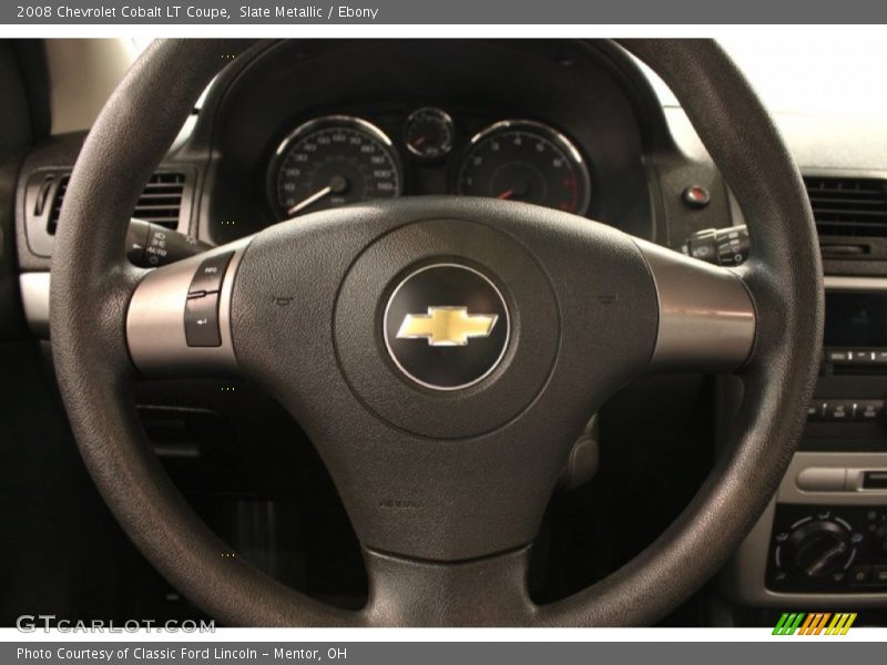 Slate Metallic / Ebony 2008 Chevrolet Cobalt LT Coupe