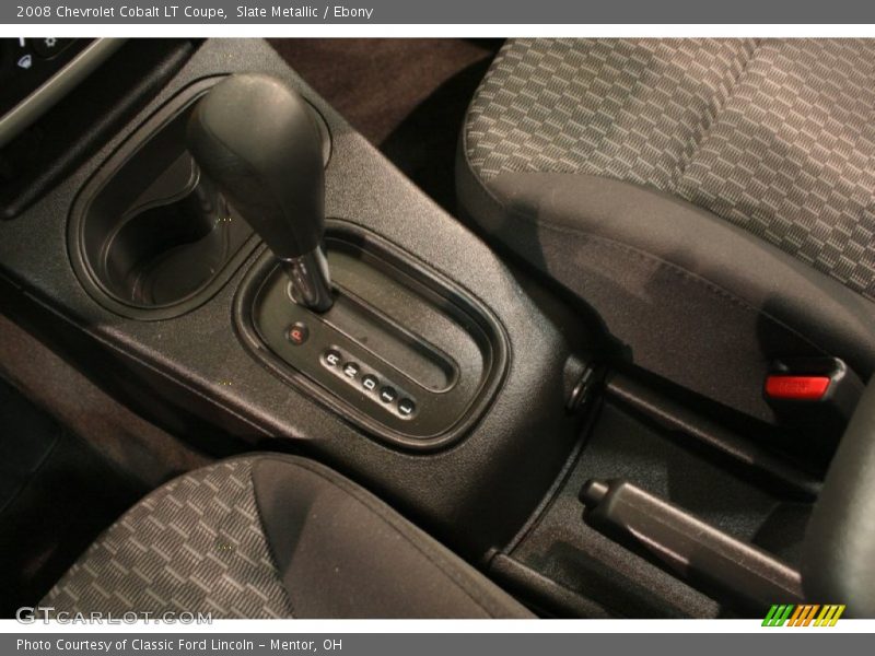 Slate Metallic / Ebony 2008 Chevrolet Cobalt LT Coupe