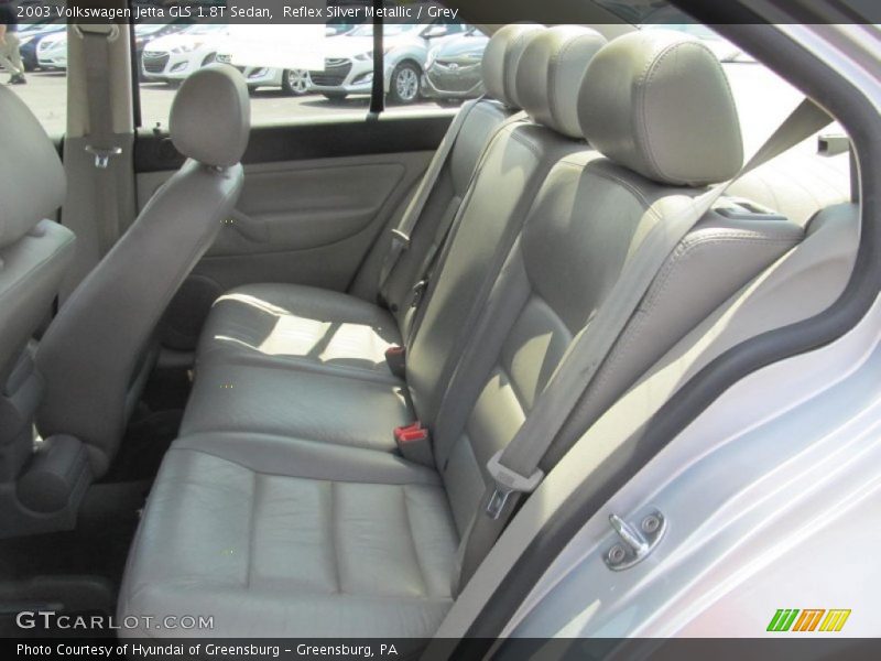Reflex Silver Metallic / Grey 2003 Volkswagen Jetta GLS 1.8T Sedan