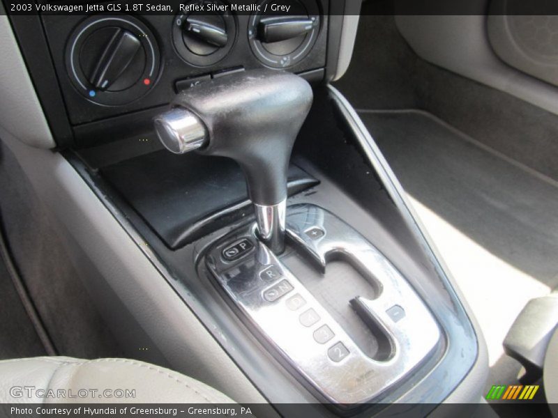 Reflex Silver Metallic / Grey 2003 Volkswagen Jetta GLS 1.8T Sedan