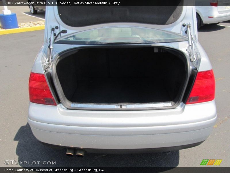 Reflex Silver Metallic / Grey 2003 Volkswagen Jetta GLS 1.8T Sedan