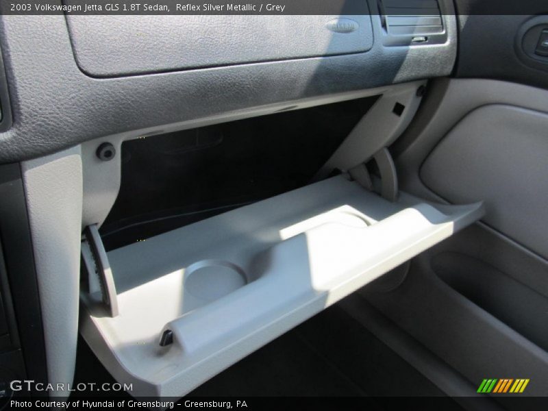 Reflex Silver Metallic / Grey 2003 Volkswagen Jetta GLS 1.8T Sedan