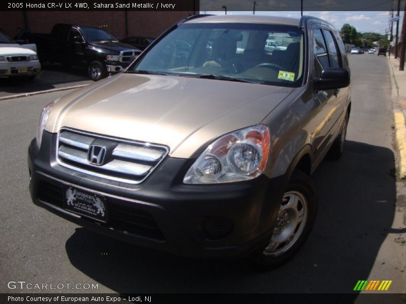 Sahara Sand Metallic / Ivory 2005 Honda CR-V LX 4WD