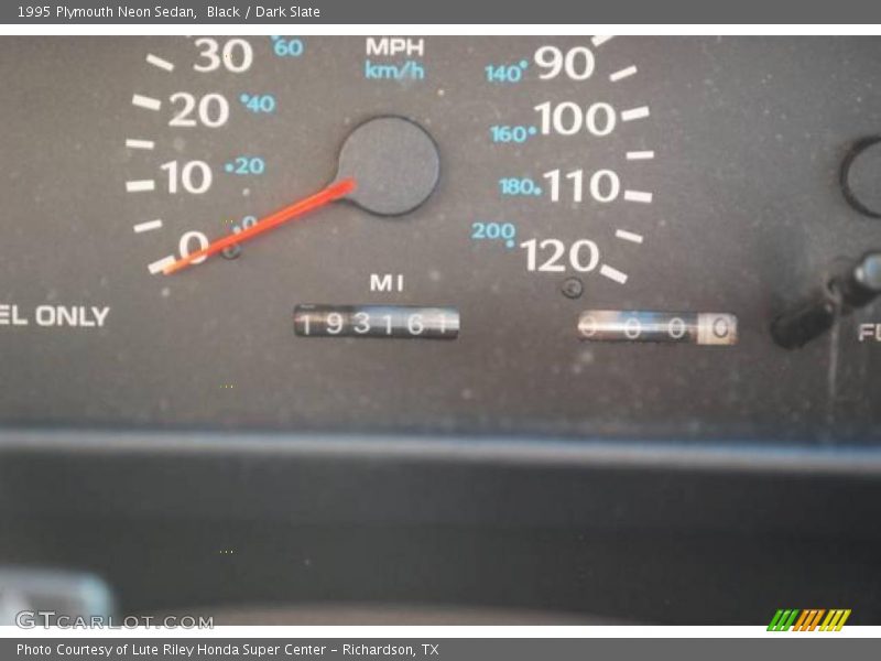 Black / Dark Slate 1995 Plymouth Neon Sedan