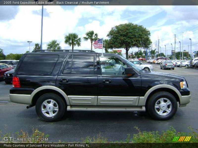Black Clearcoat / Medium Parchment 2005 Ford Expedition Eddie Bauer