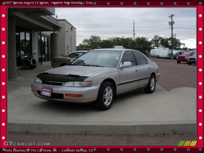 Heather Mist Metallic / Gray 1997 Honda Accord LX Sedan