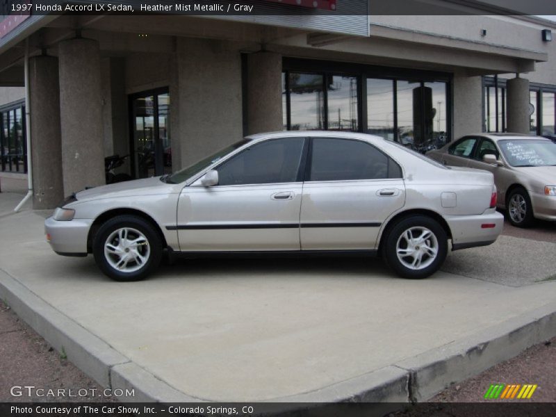 Heather Mist Metallic / Gray 1997 Honda Accord LX Sedan