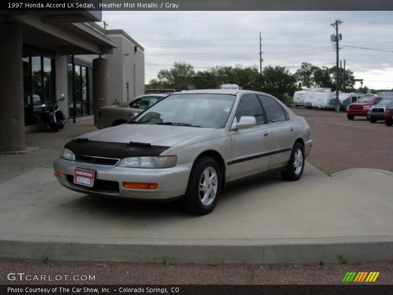 Heather Mist Metallic / Gray 1997 Honda Accord LX Sedan