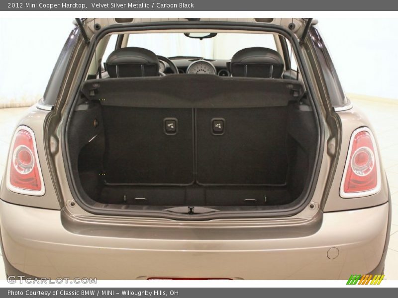 Velvet Silver Metallic / Carbon Black 2012 Mini Cooper Hardtop