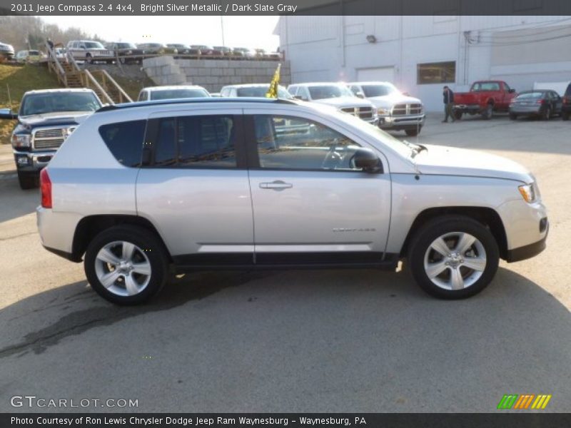 Bright Silver Metallic / Dark Slate Gray 2011 Jeep Compass 2.4 4x4