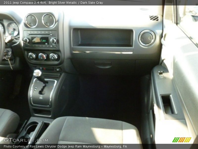 Bright Silver Metallic / Dark Slate Gray 2011 Jeep Compass 2.4 4x4