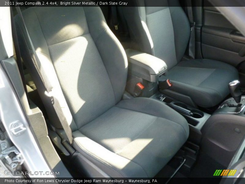 Bright Silver Metallic / Dark Slate Gray 2011 Jeep Compass 2.4 4x4