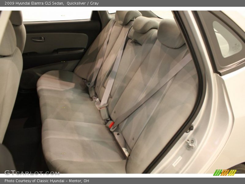 Quicksilver / Gray 2009 Hyundai Elantra GLS Sedan