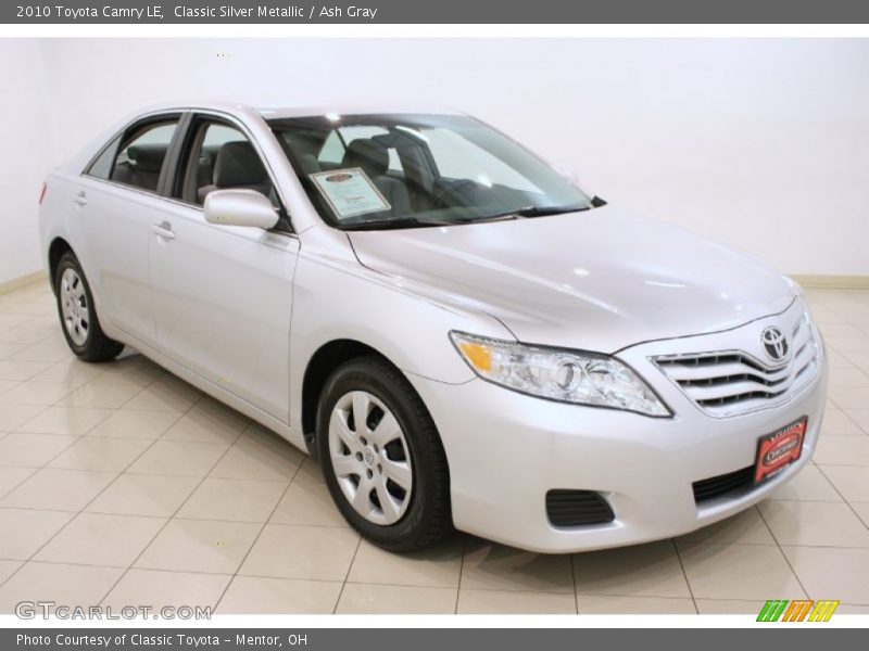 Classic Silver Metallic / Ash Gray 2010 Toyota Camry LE