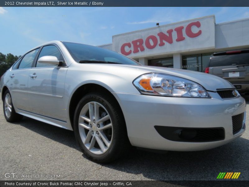 Silver Ice Metallic / Ebony 2012 Chevrolet Impala LTZ