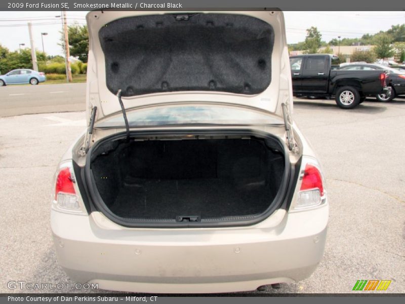 Smokestone Metallic / Charcoal Black 2009 Ford Fusion SE