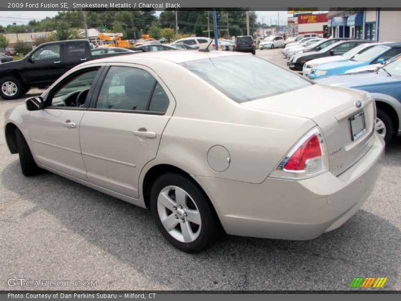 Smokestone Metallic / Charcoal Black 2009 Ford Fusion SE