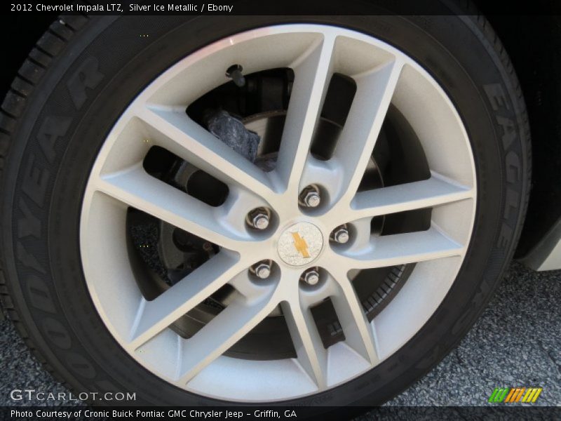 Silver Ice Metallic / Ebony 2012 Chevrolet Impala LTZ