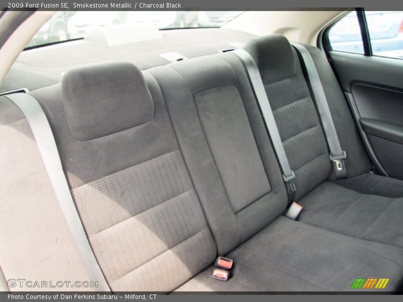 Smokestone Metallic / Charcoal Black 2009 Ford Fusion SE