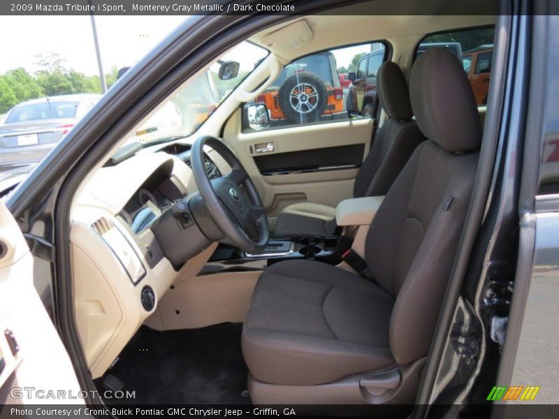 Front Seat of 2009 Tribute i Sport