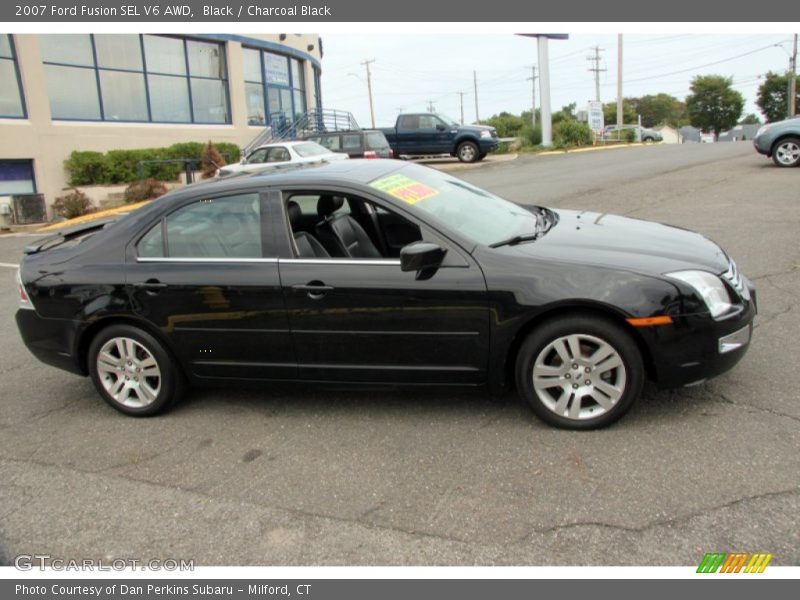 Black / Charcoal Black 2007 Ford Fusion SEL V6 AWD