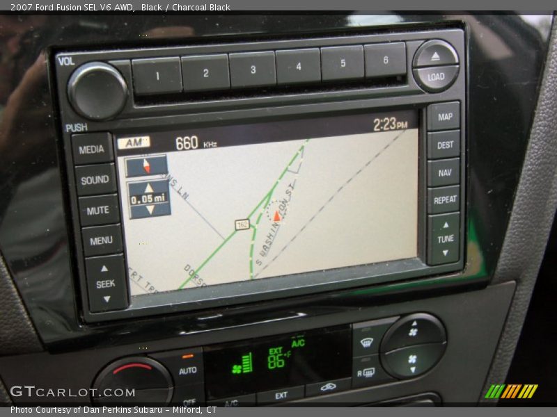 Black / Charcoal Black 2007 Ford Fusion SEL V6 AWD