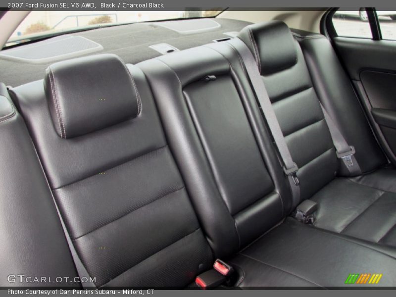 Black / Charcoal Black 2007 Ford Fusion SEL V6 AWD