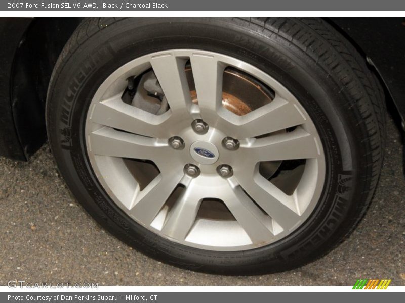 Black / Charcoal Black 2007 Ford Fusion SEL V6 AWD