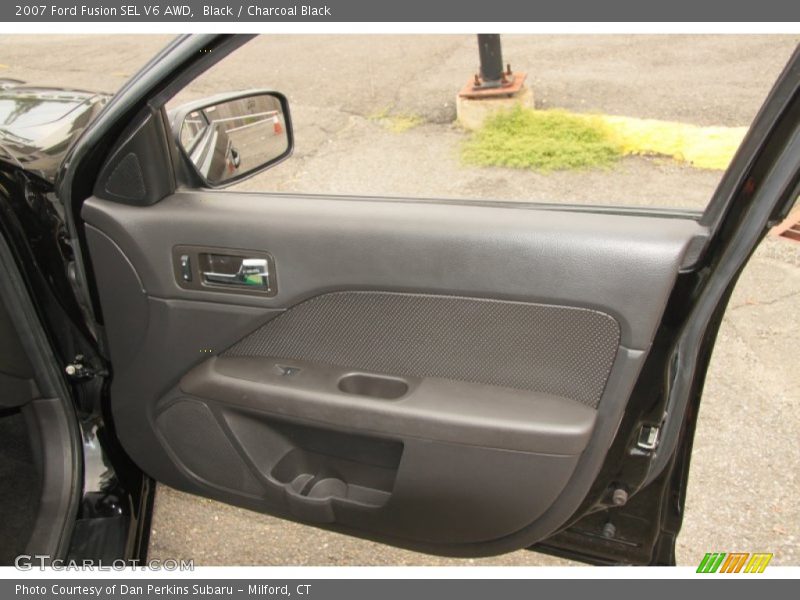 Black / Charcoal Black 2007 Ford Fusion SEL V6 AWD