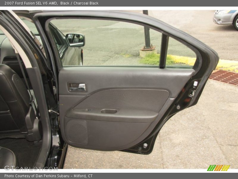 Black / Charcoal Black 2007 Ford Fusion SEL V6 AWD
