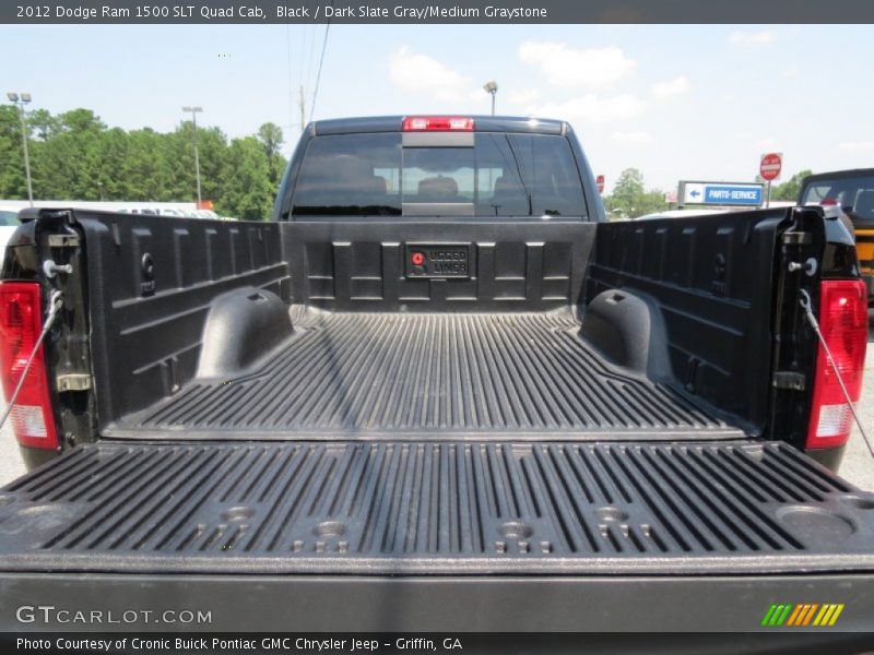 Black / Dark Slate Gray/Medium Graystone 2012 Dodge Ram 1500 SLT Quad Cab