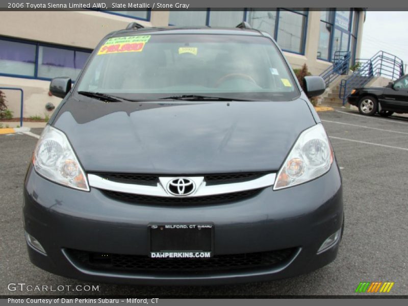 Slate Metallic / Stone Gray 2006 Toyota Sienna Limited AWD