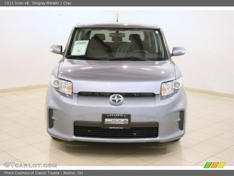 Stingray Metallic / Gray 2011 Scion xB