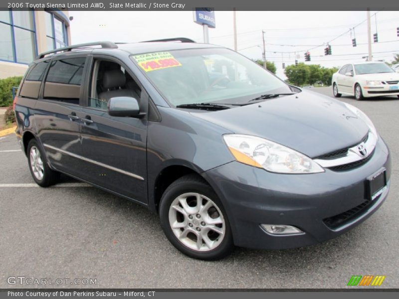 Slate Metallic / Stone Gray 2006 Toyota Sienna Limited AWD