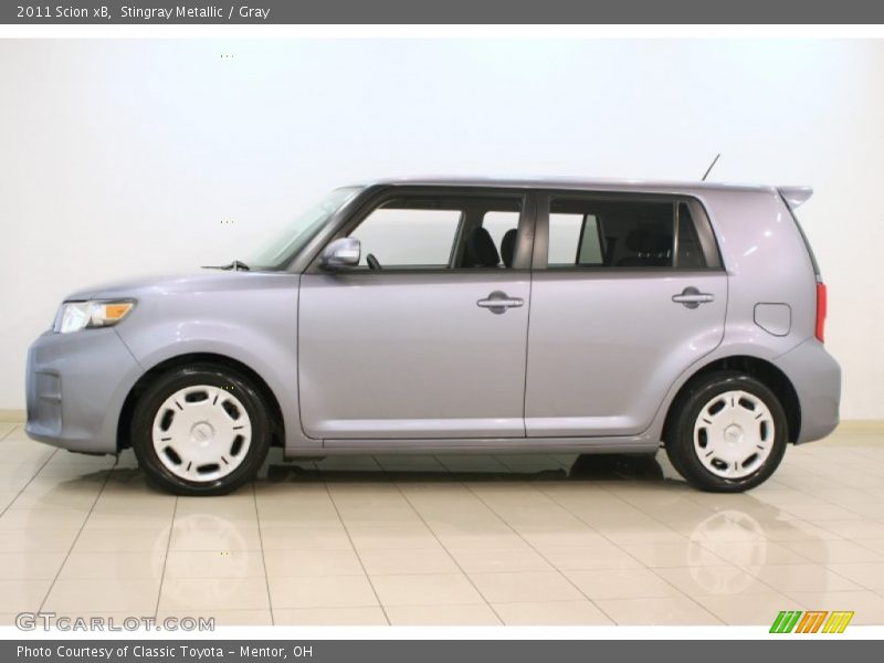 Stingray Metallic / Gray 2011 Scion xB