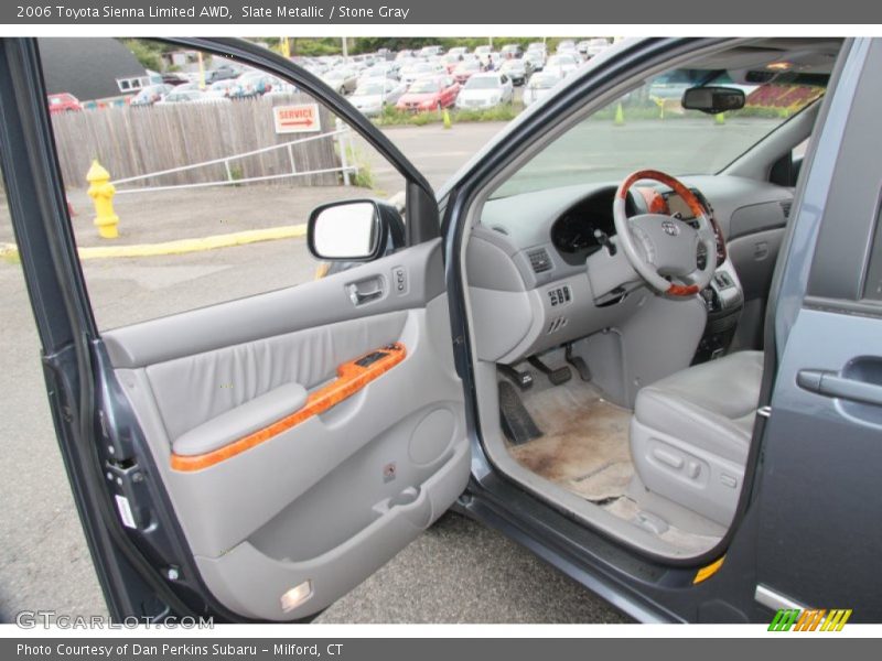 Slate Metallic / Stone Gray 2006 Toyota Sienna Limited AWD