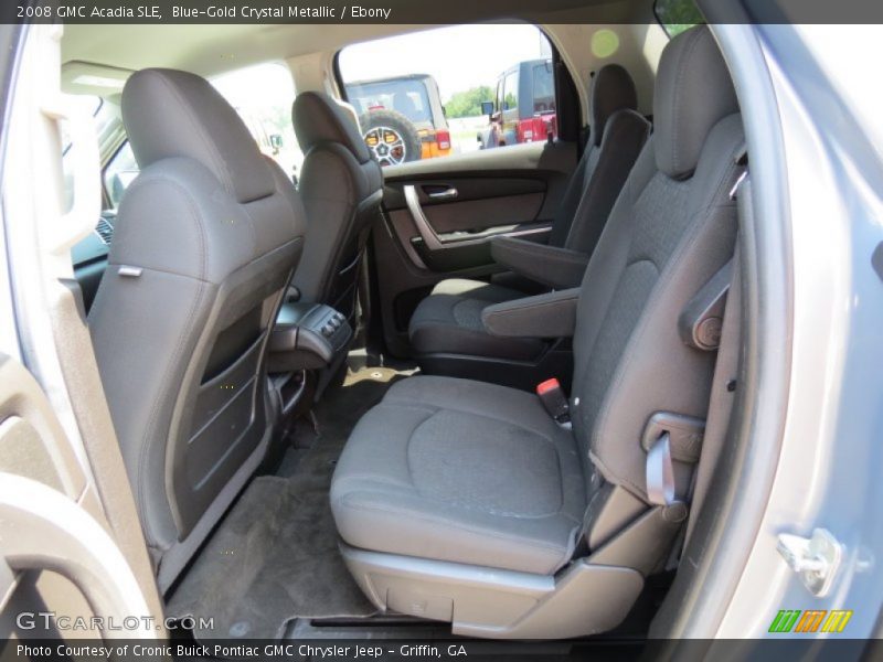 Blue-Gold Crystal Metallic / Ebony 2008 GMC Acadia SLE