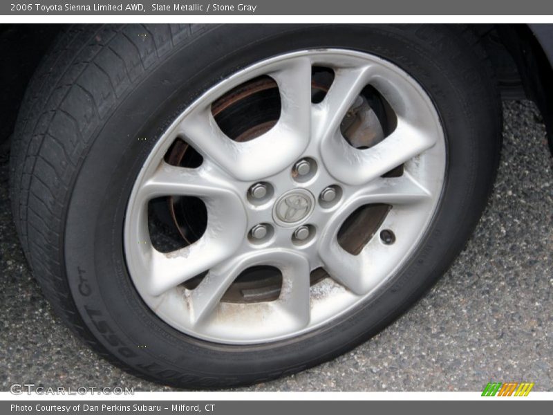 Slate Metallic / Stone Gray 2006 Toyota Sienna Limited AWD