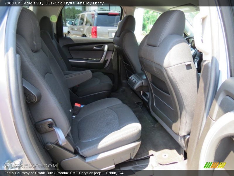 Blue-Gold Crystal Metallic / Ebony 2008 GMC Acadia SLE